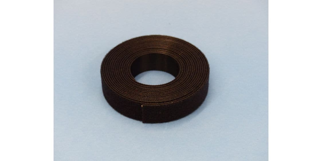 FASTECH Klettband-Rolle ETN Fast-Strap Schwarz 20 mm x 3 m Klett-Kabelbinder, 20 mm x 3 m, Schwarz