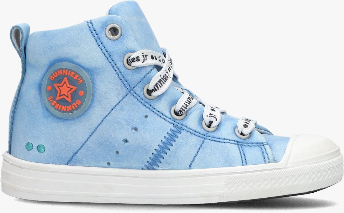BUNNIESJR blauwe bunniesjr hoge sneaker frans ferm
