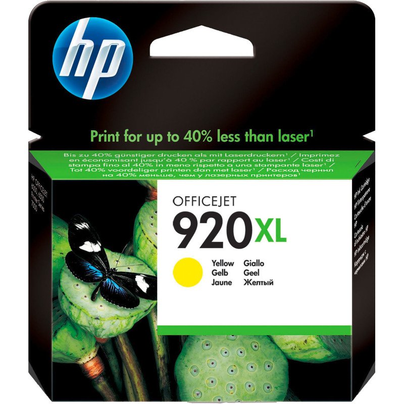 Cartouche HP 920XL couleurs séparées pour imprimante jet d'encre