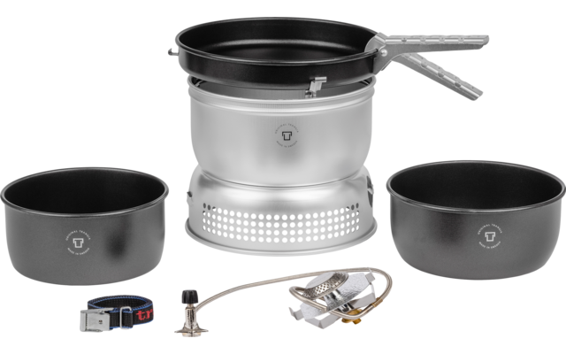 Trangia Trangiakök 25 Campingkochset 3- teilig mit Gasbrenner