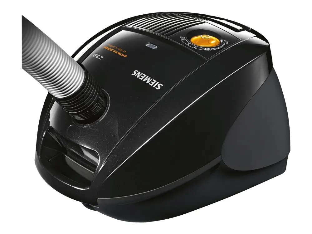 Siemens Z3.0 Extreme Power VSZ3XTRM11 - Støvsuger - beholder - pose - 1400 W - sort