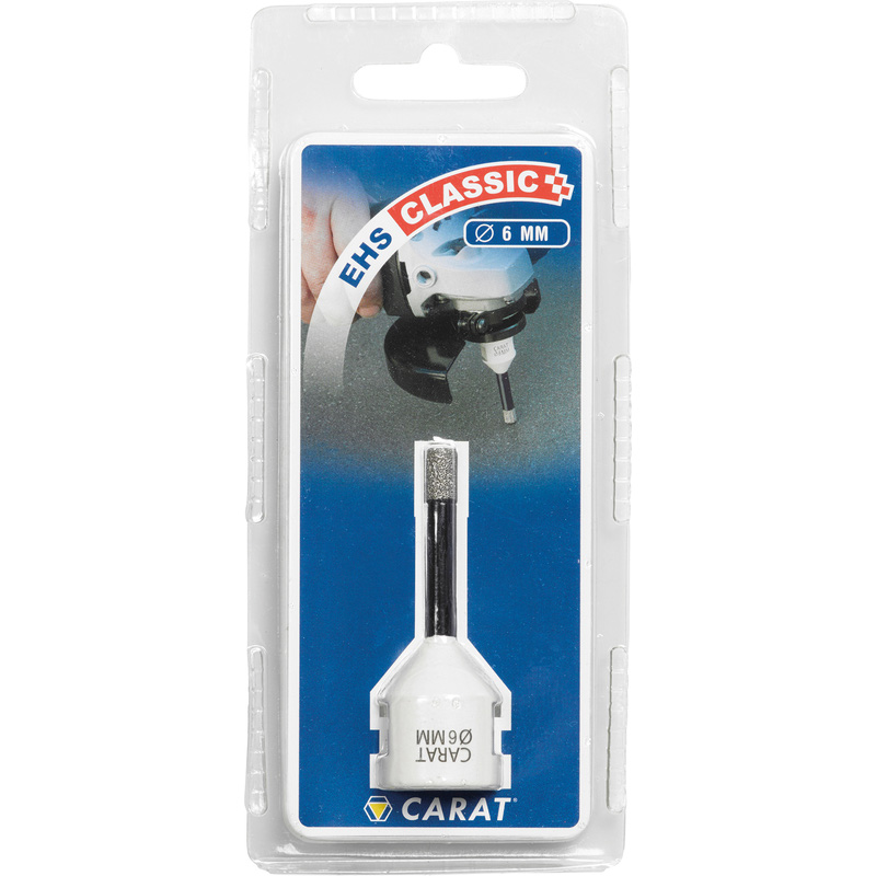 Carat droogboor tbv haakse slijper, ehsc classic Ø6xM14