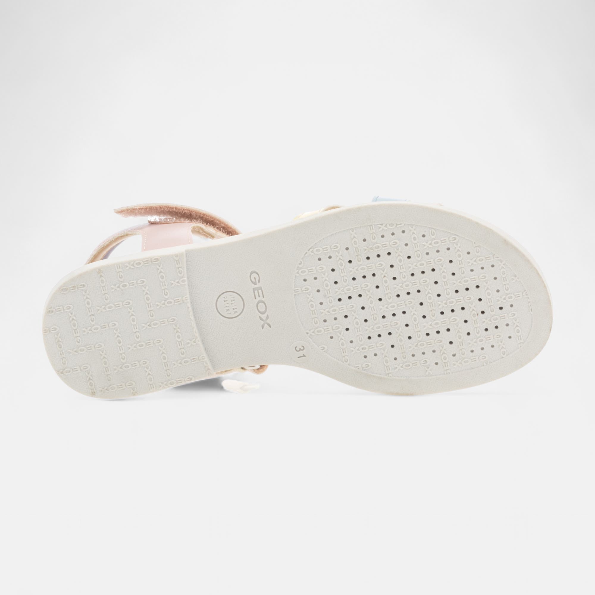 Nu-pieds Fille multicolore