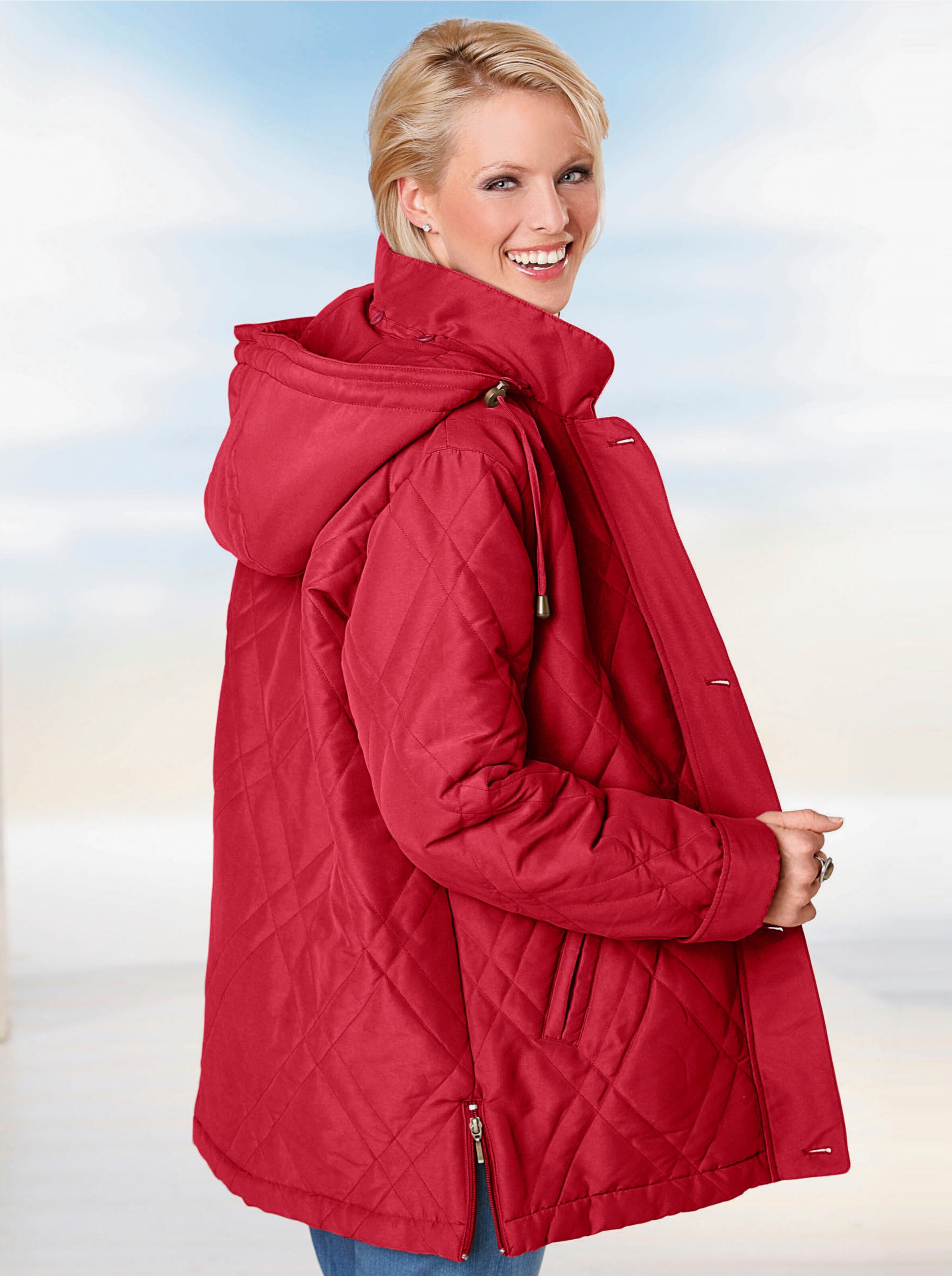 Outdoorjacke wind- und wasserabweisend