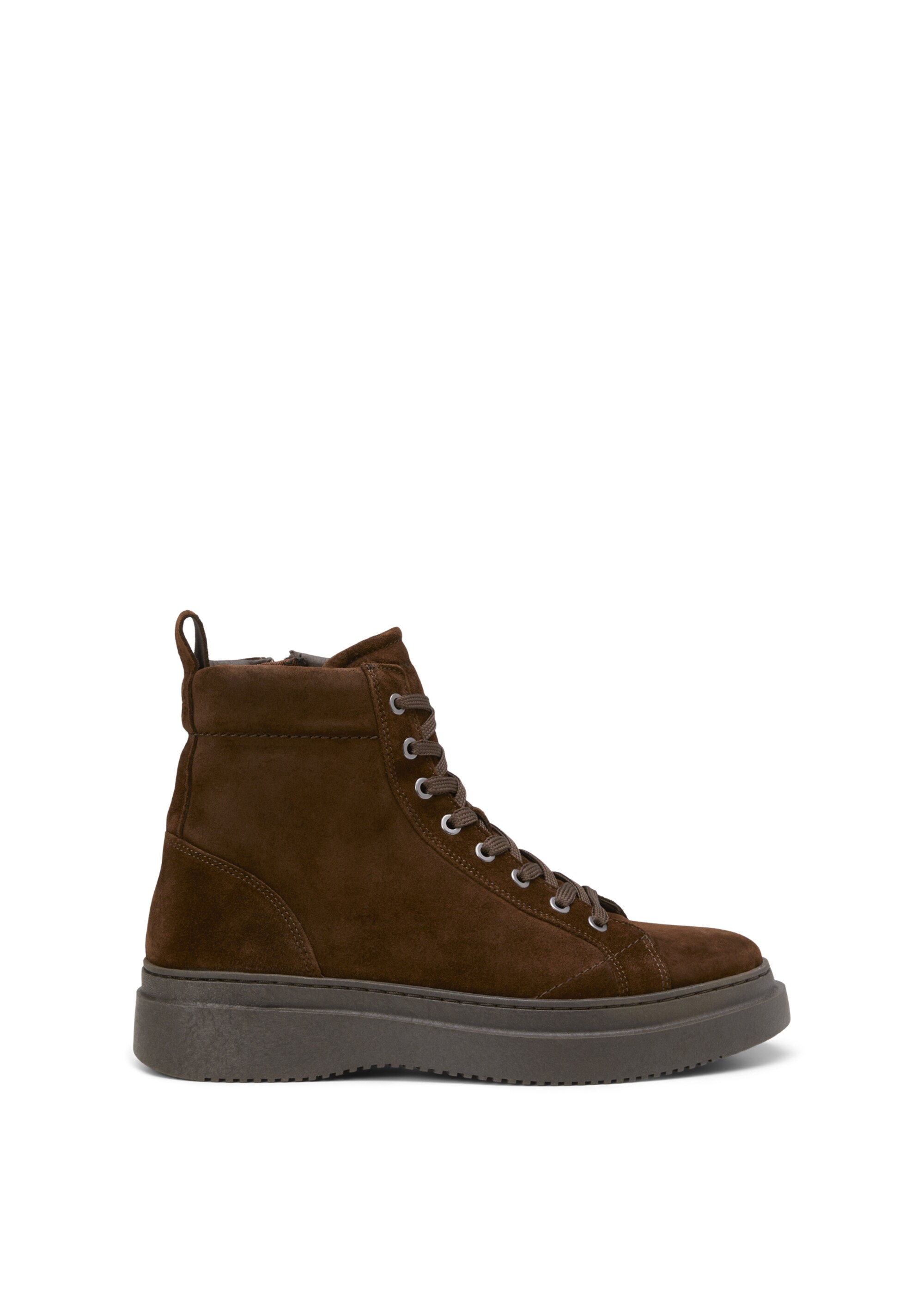 Schnürstiefel mit Innenzipper