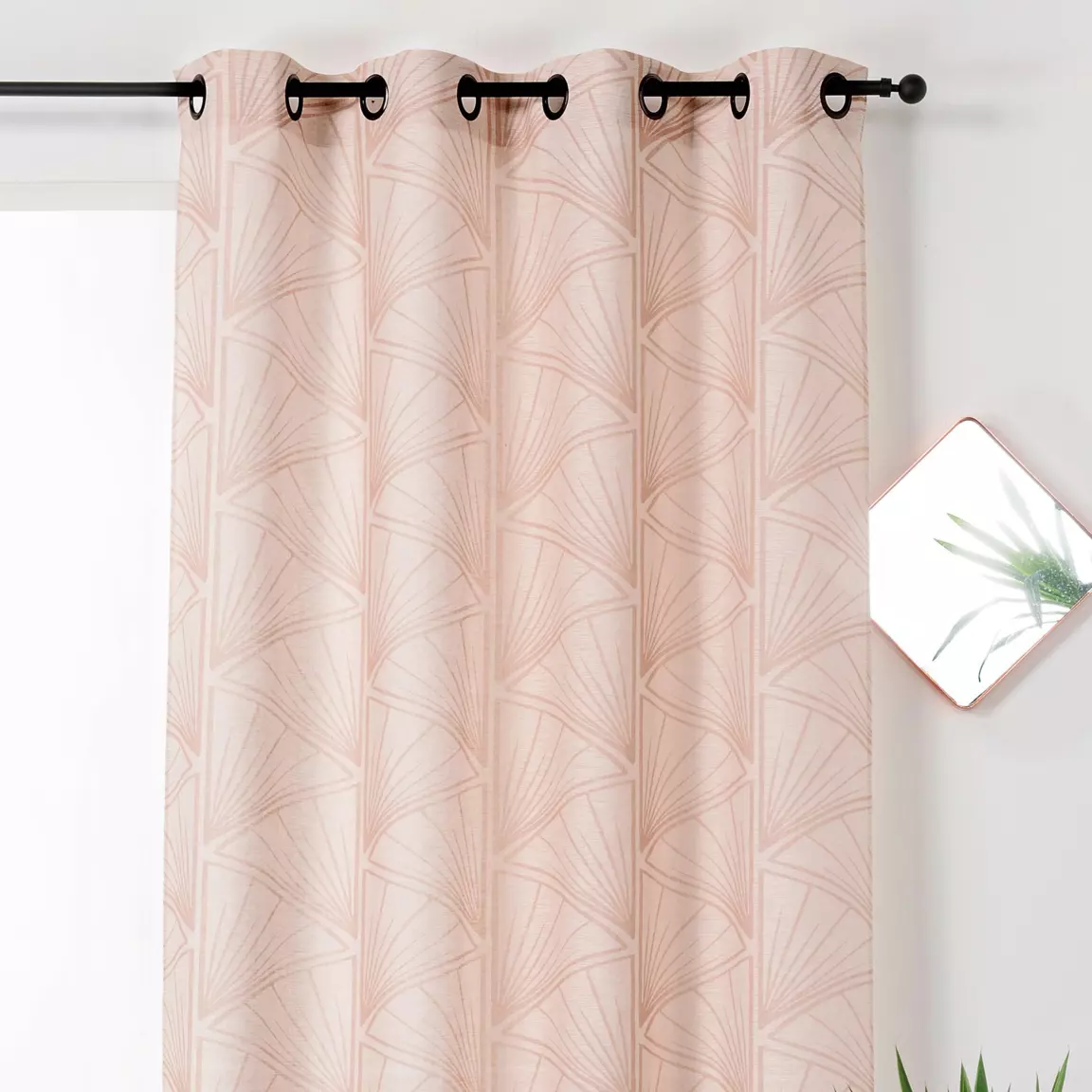 Voilage (140 x 275 cm) Cycas Beige