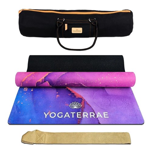 Tapis de yoga microfibre samadhi   sac