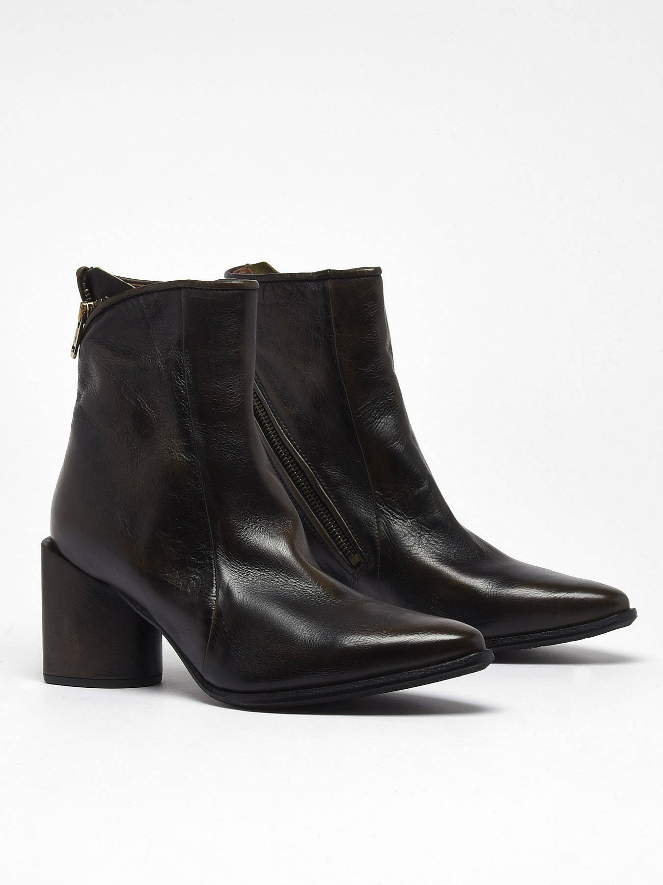 Boots en cuir en cuir AS98