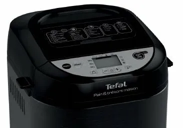 Brødmaskine Tefal PF251835 Brødmaskine Pain&Tresors, Sort TEFAL