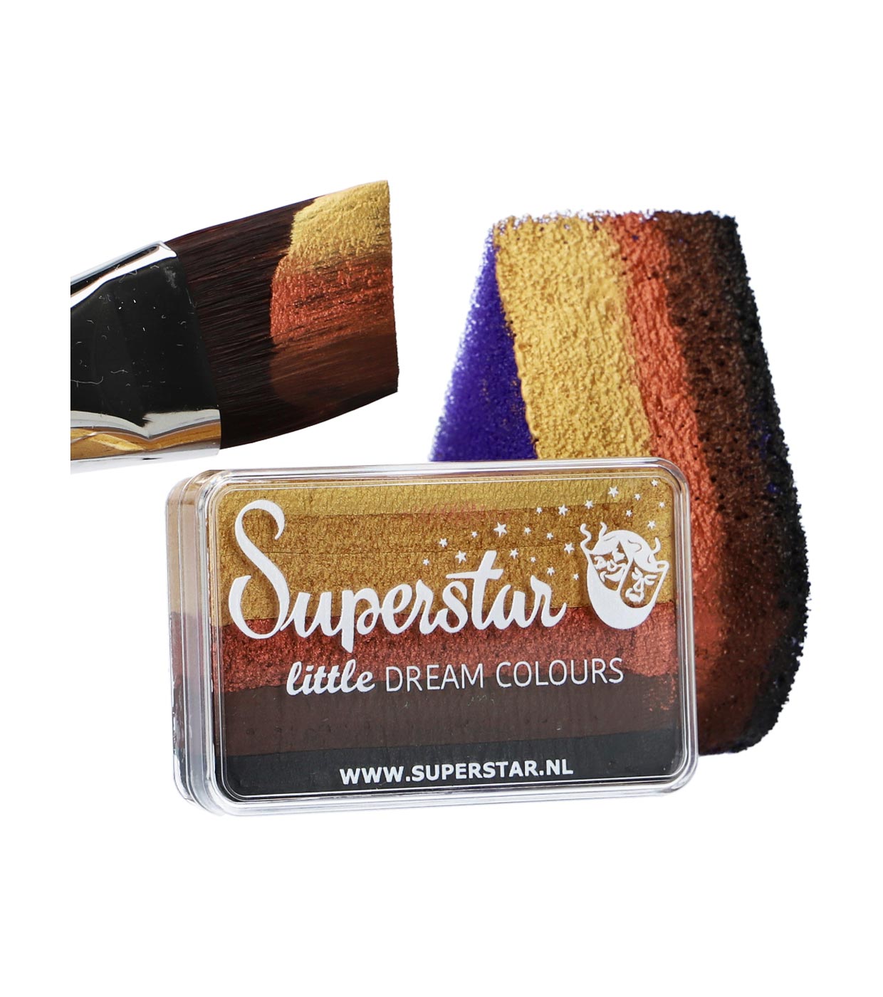 Superstar - Aquacolor Little Dream Colours Splitcake - Safari (30g)