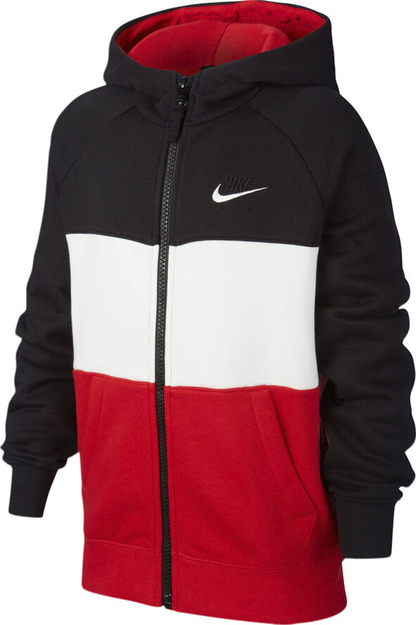 Nike Air Full Zip Haettetroje Sort
