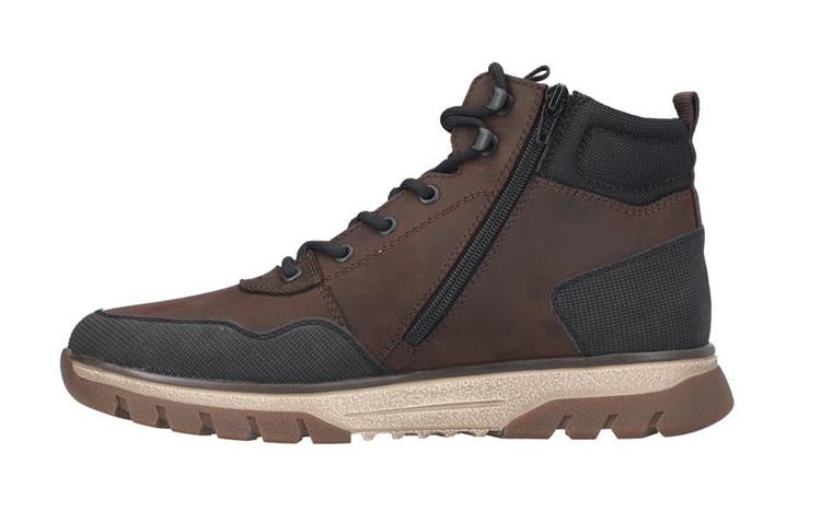 Rieker B9310 schwarz/cigar/schwarz