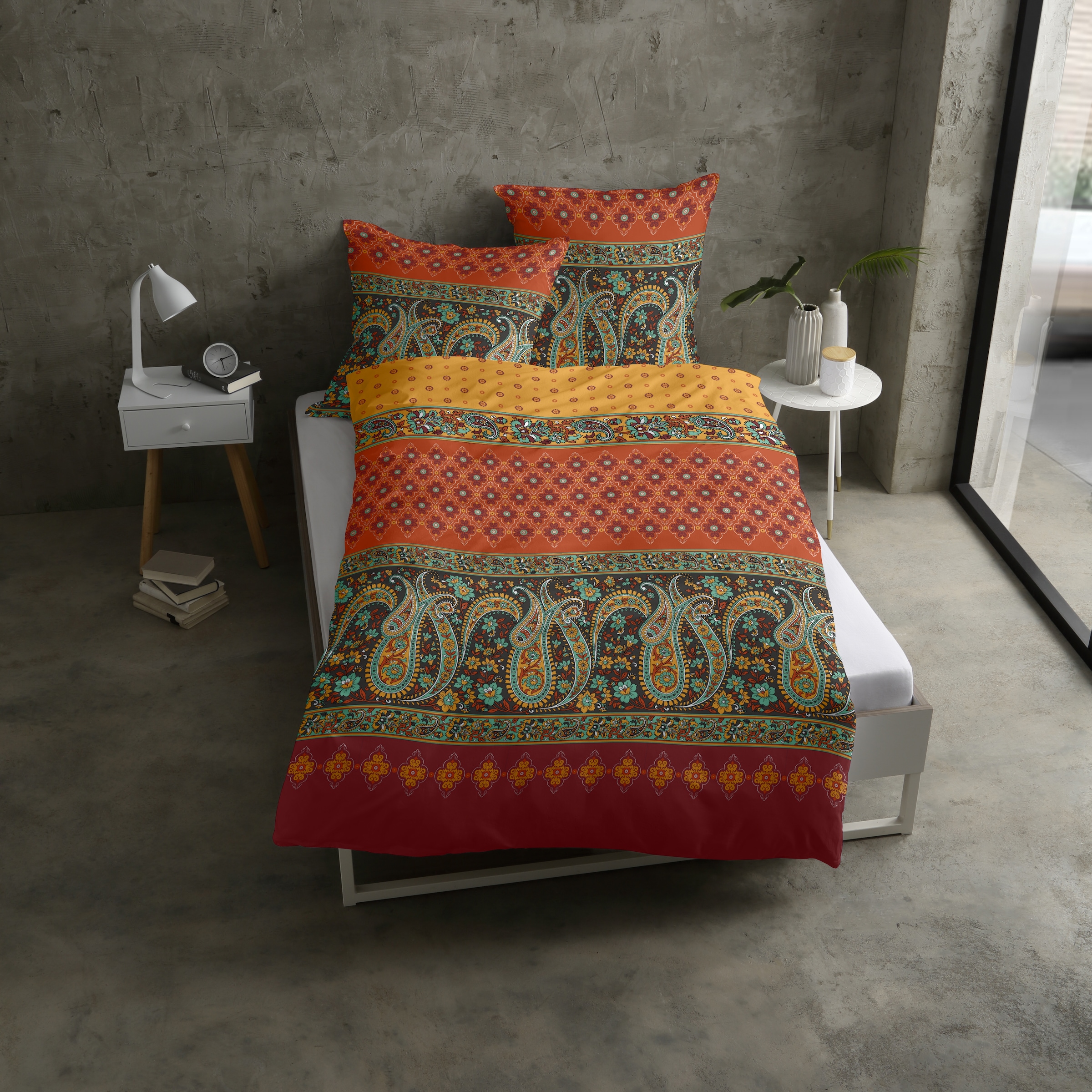 CASATEX Bettwäsche »Murillo« 2 Stk. tlg. paisley, orientalisch, indisch