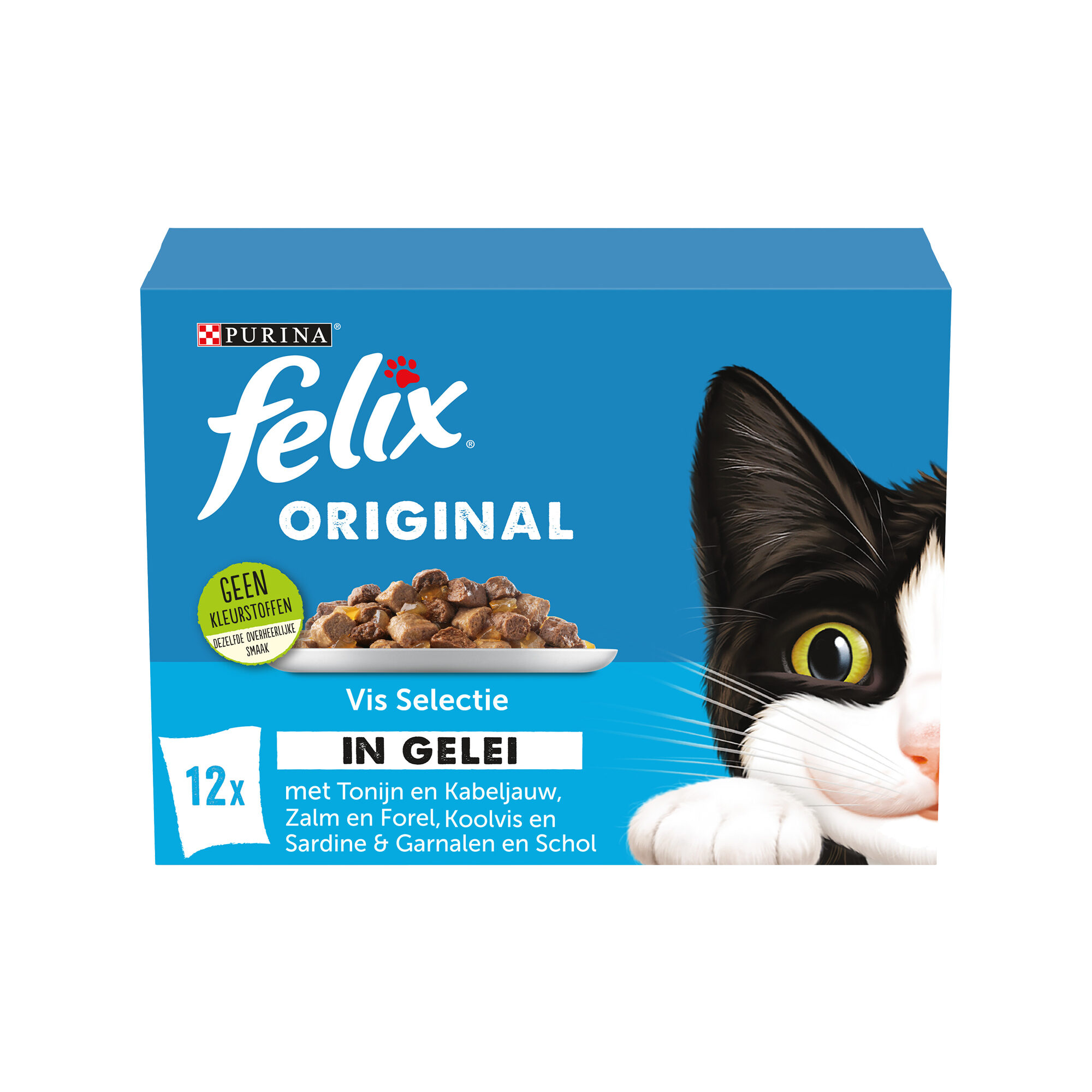 Felix Original Vis Selectie in Gelei