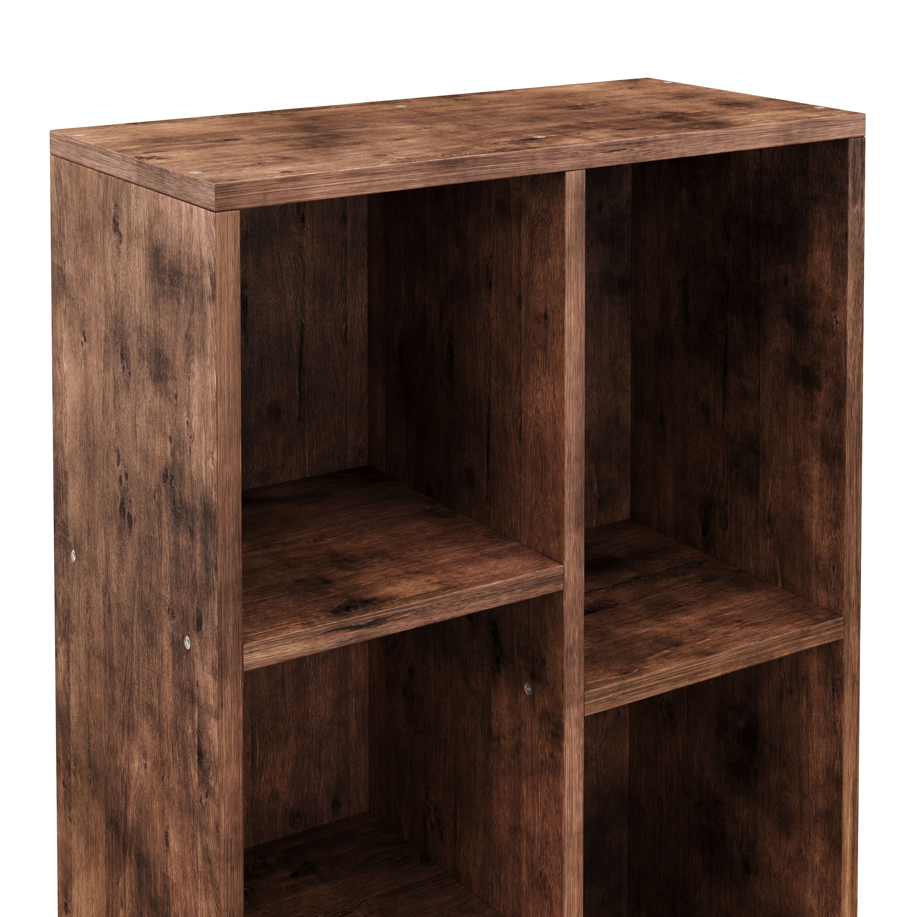 Bücherregal Vintage BONITA 7 Fächer 50 x 106 cm