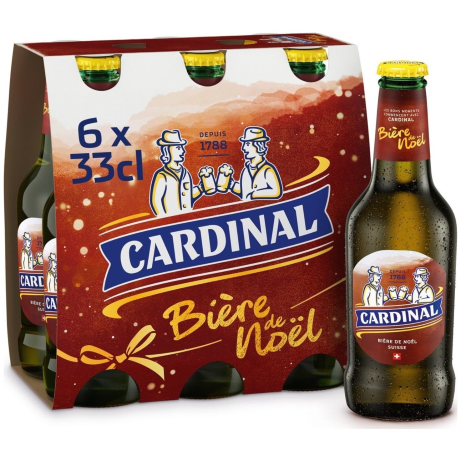 Cardinal Bière de Noël Märzen Bier 6x33cl -198cl
