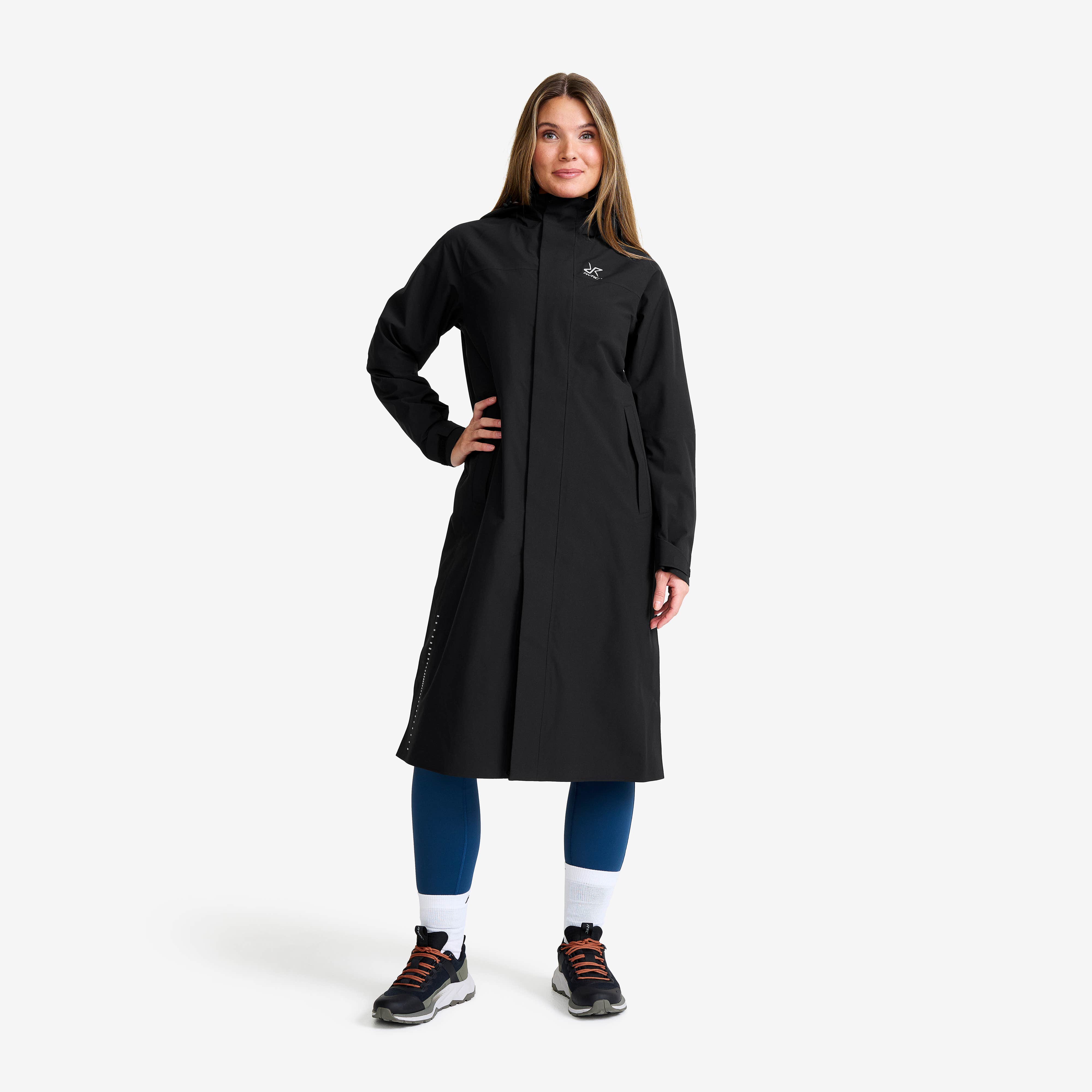 Cloud 3L Long Shell Parka Dame Black