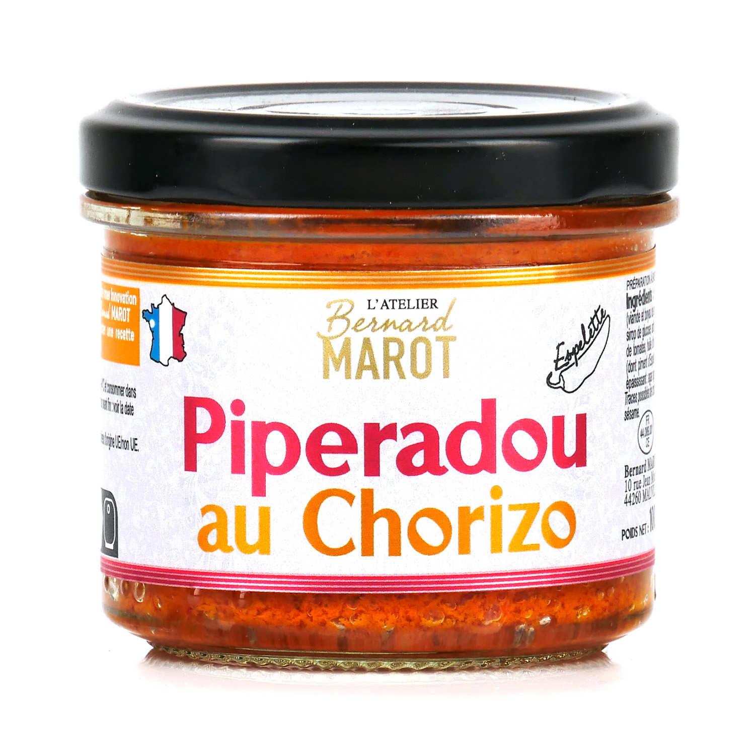 Piperadou au chorizo doux et piment d'Espelette