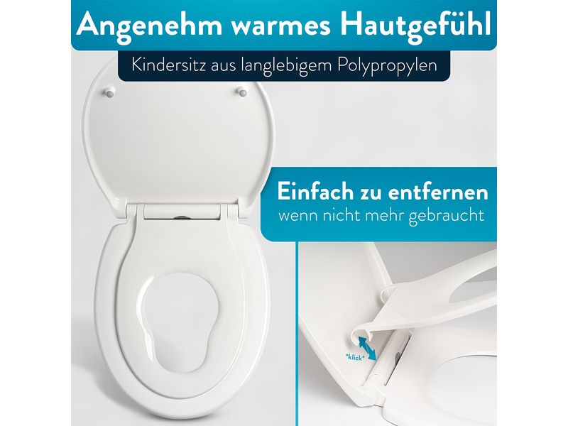Benkstein Toilettensitz WC-Sitz für Kinder