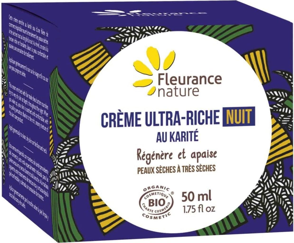 Fleurance nature  Sheabutter Ultra Rich Night Cream, 50 ml