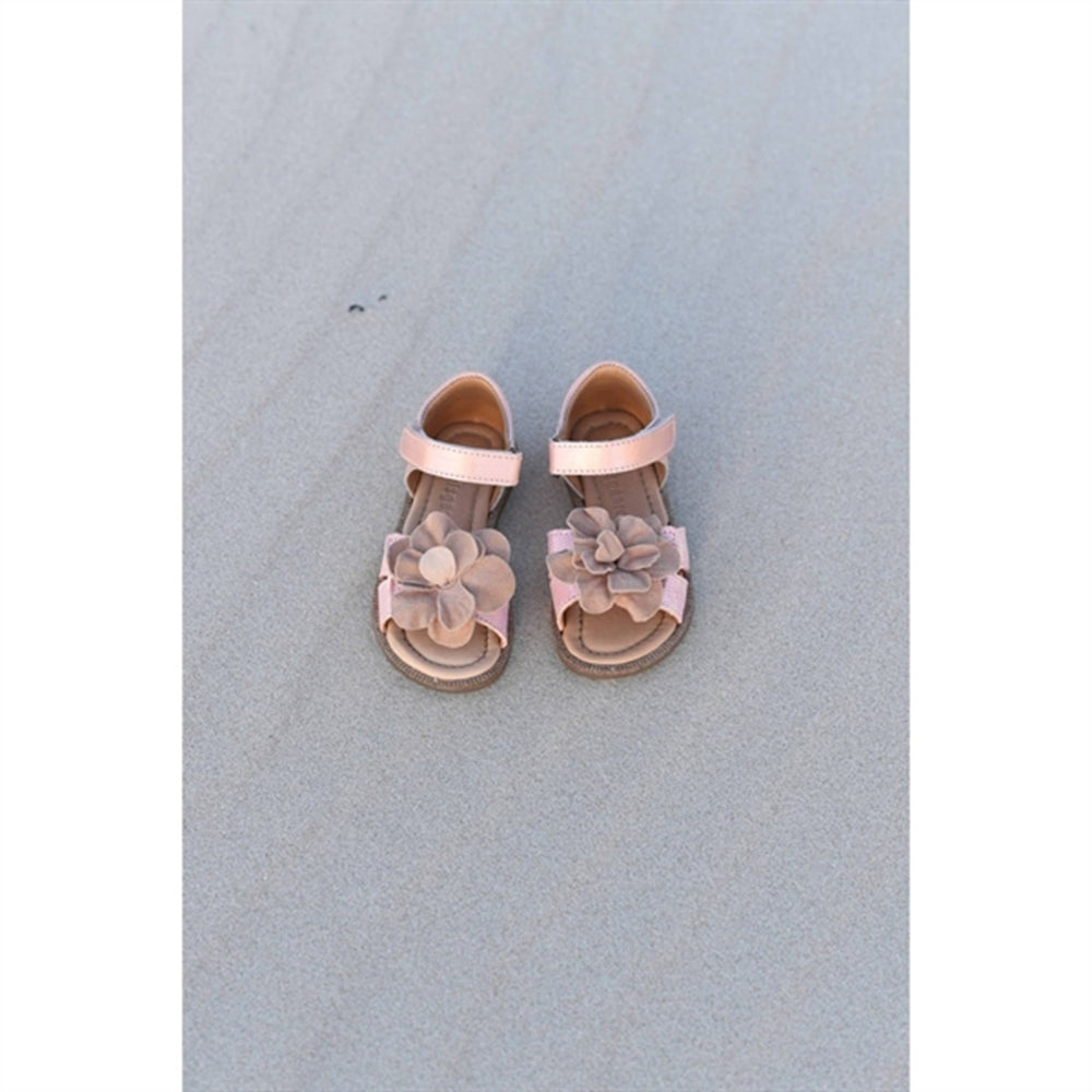 Agnes C Sandal Rose Gold - Bisgaard → Luksusbaby.dk