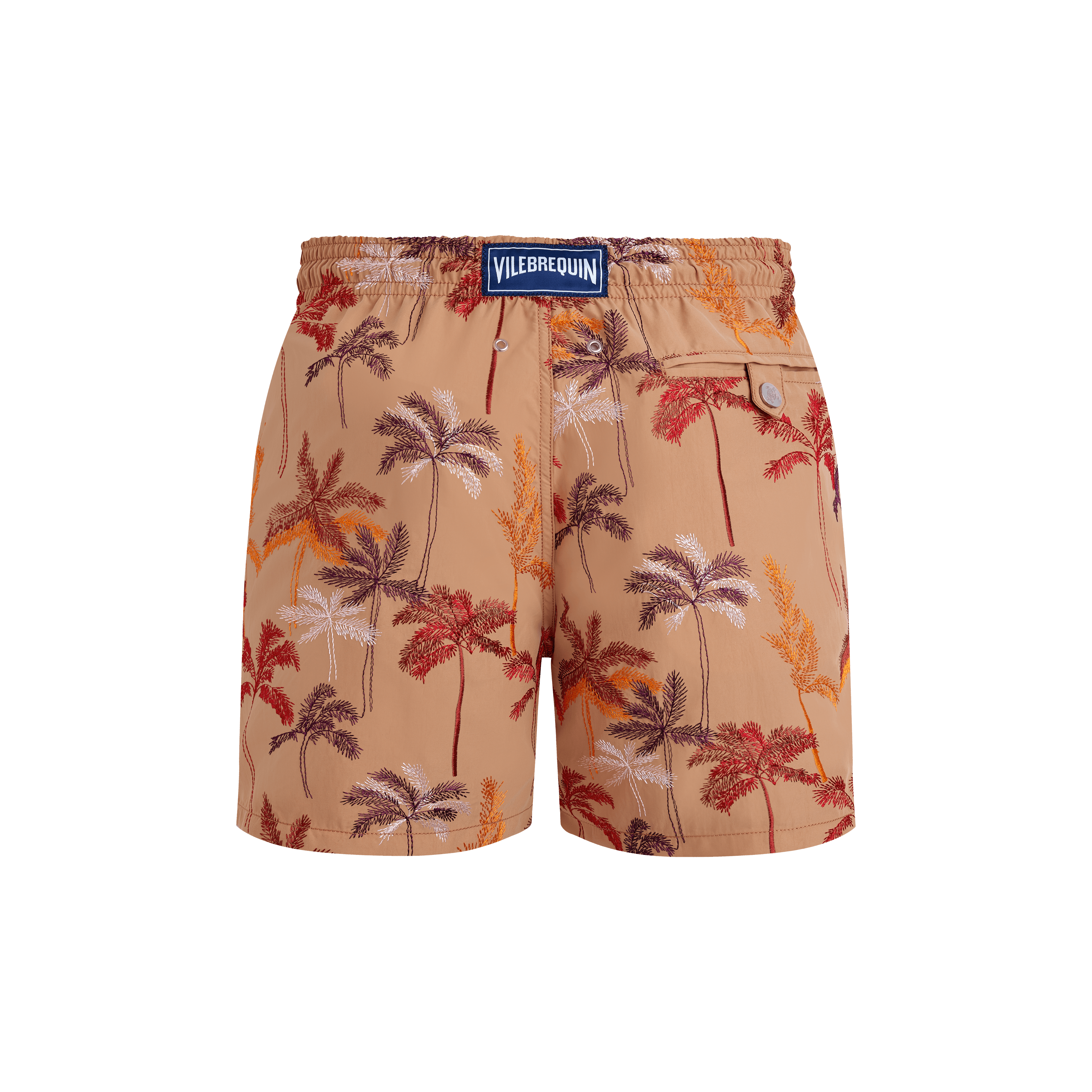 Maillot de bain homme brodé Palm Offset - Edition Limitée
