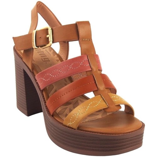 MTNG - Sandalia señora MUSTANG 53384 taupe Marrón