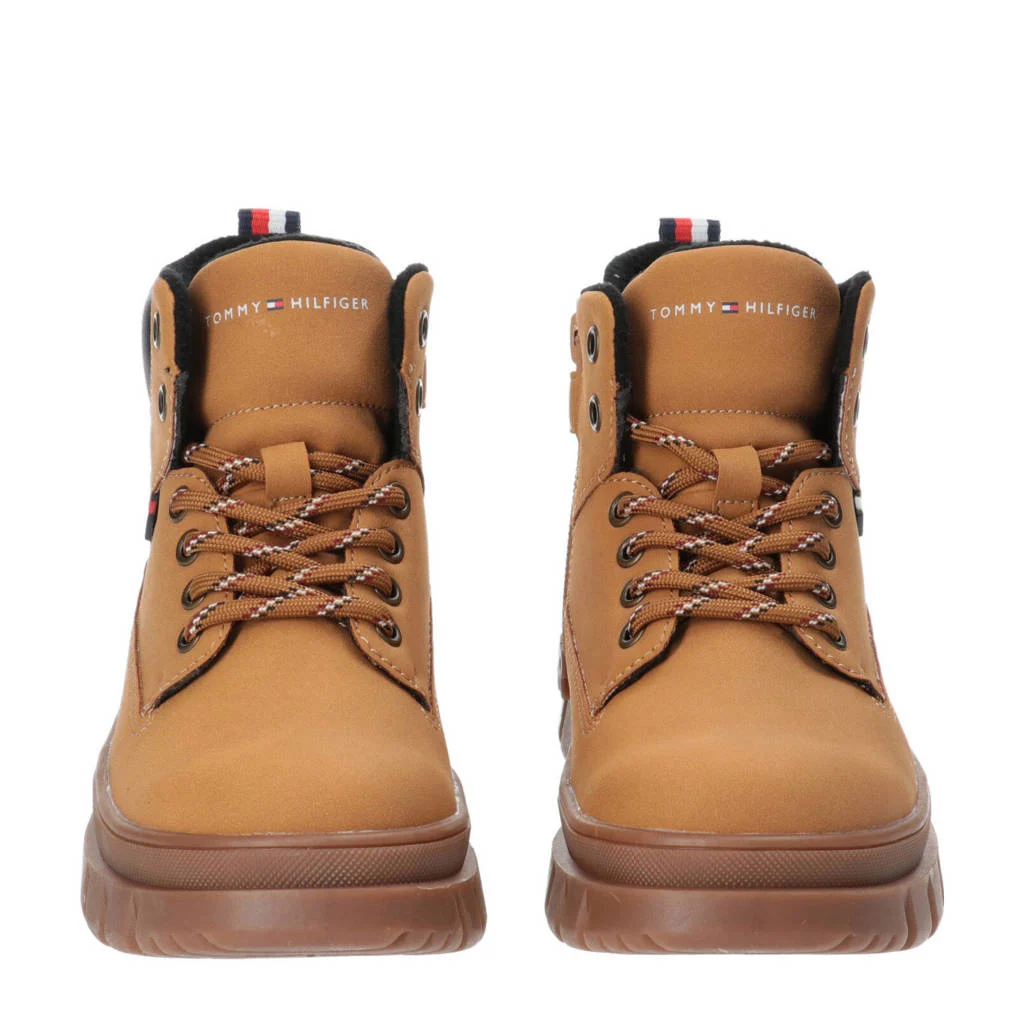 Tommy Hilfiger veterboots camel