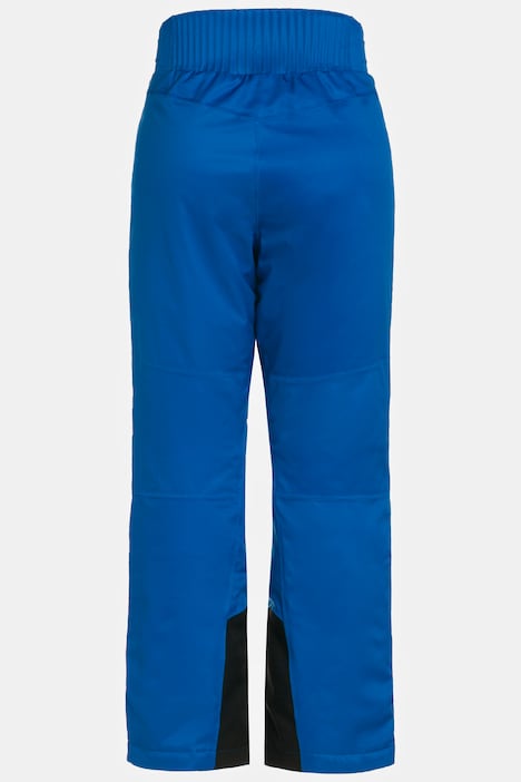 Skihose, wasserdicht, Formknie, Schneefang, Klettriegel