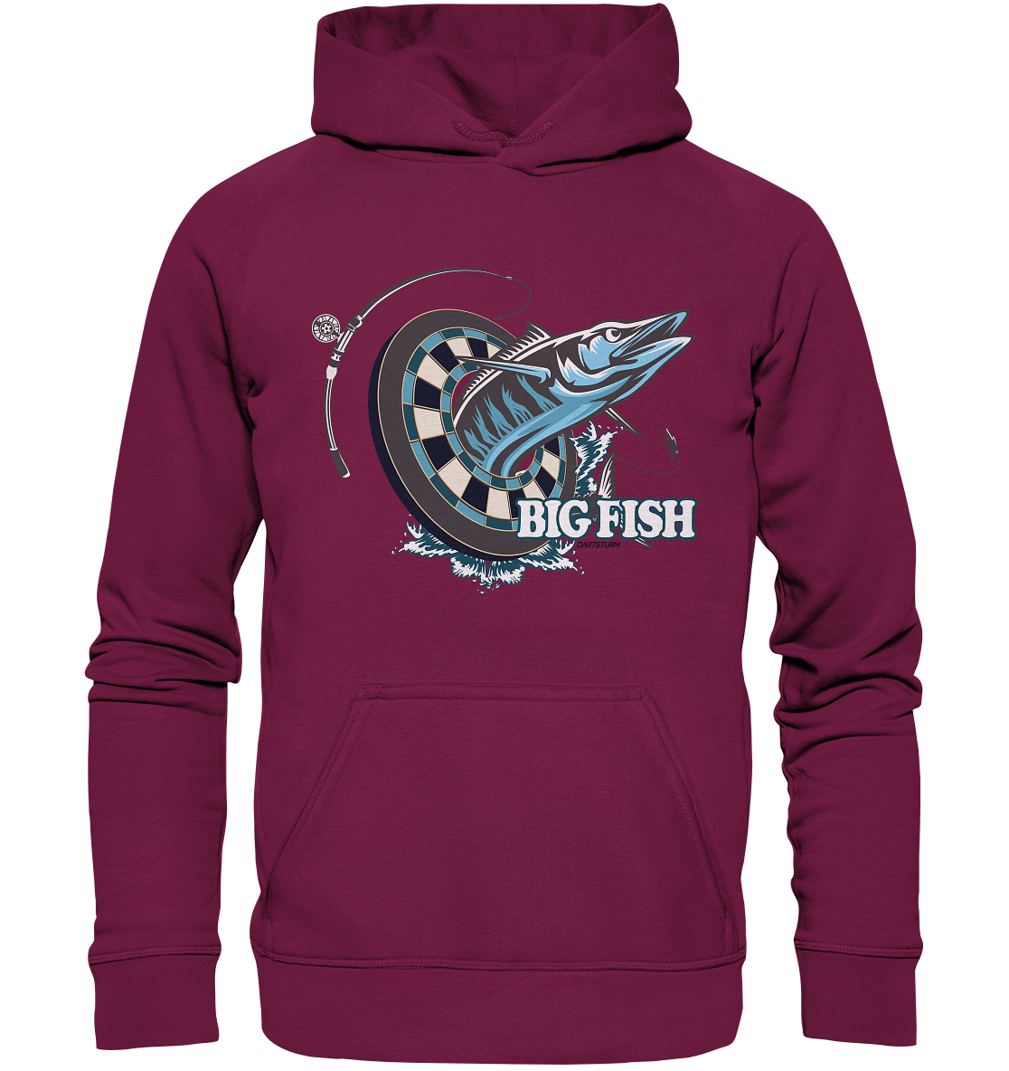 DartSturm - Big Fish - Basic Unisex Hoodie