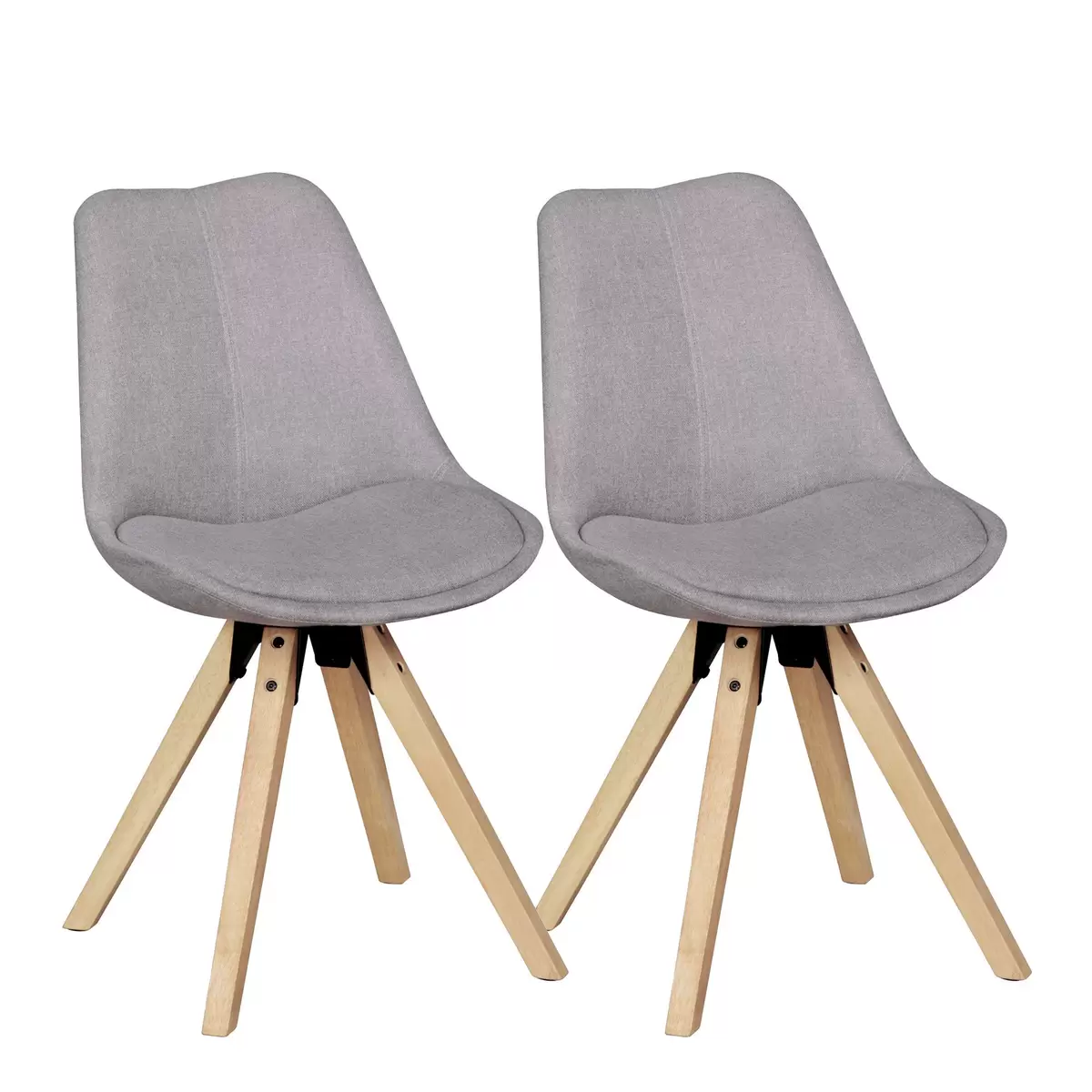 Stuhl Toledo braun,grau