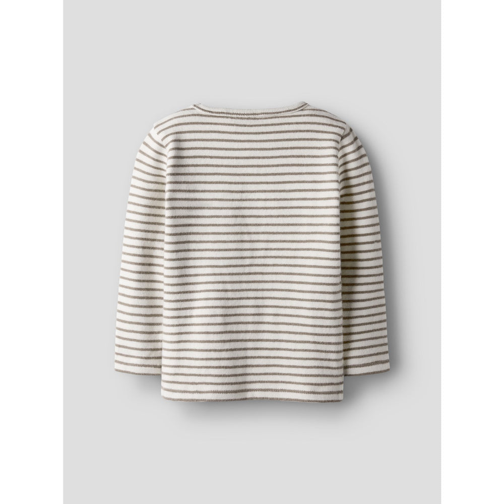 Køb Lil'Atelier Turtledove Sepia Tint Nmmthoro Jen Ls Slim Top Lil