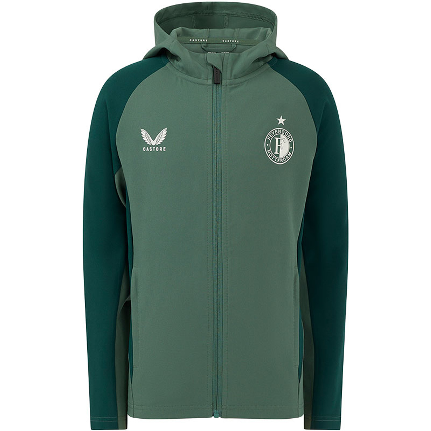Castore Feyenoord Hooded Trainingspak Kids