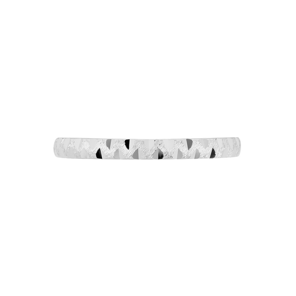 Alliance Philotes Diamantee Demi Jonc Classique Or Blanc