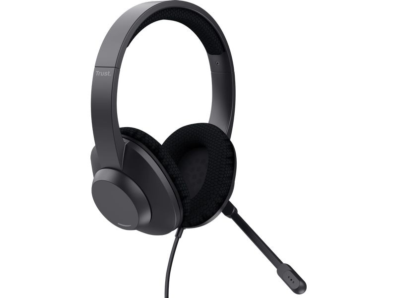Trust Headset Ayda Max USB-ENC headset Komfortables Over-Ear-USB-Headset mit Mikrofon mit Geräuschunterdrückung und gepolstertem Kopfbügel
