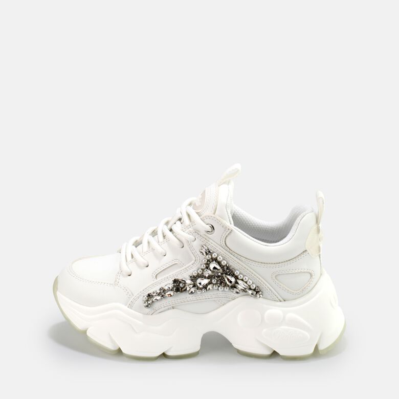 Binary Lux baskets véganes, blanc