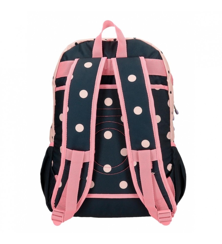 Enso Mochila EnsoFriends Together  doble compartimento rosa