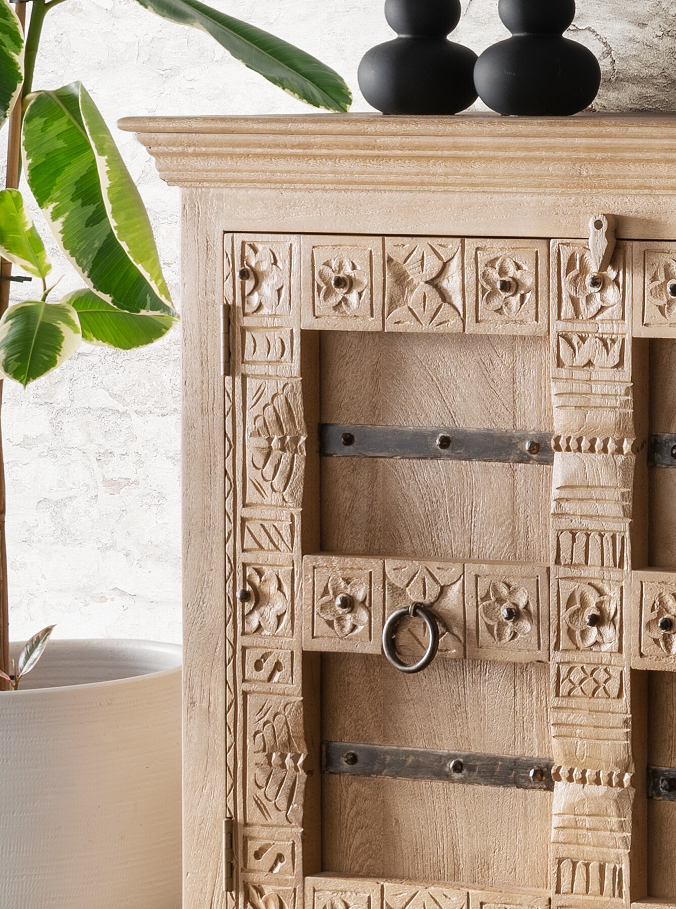 Sideboard Daipur Mangoholz Kommode Wohnzimmer Esszimmer Schrank