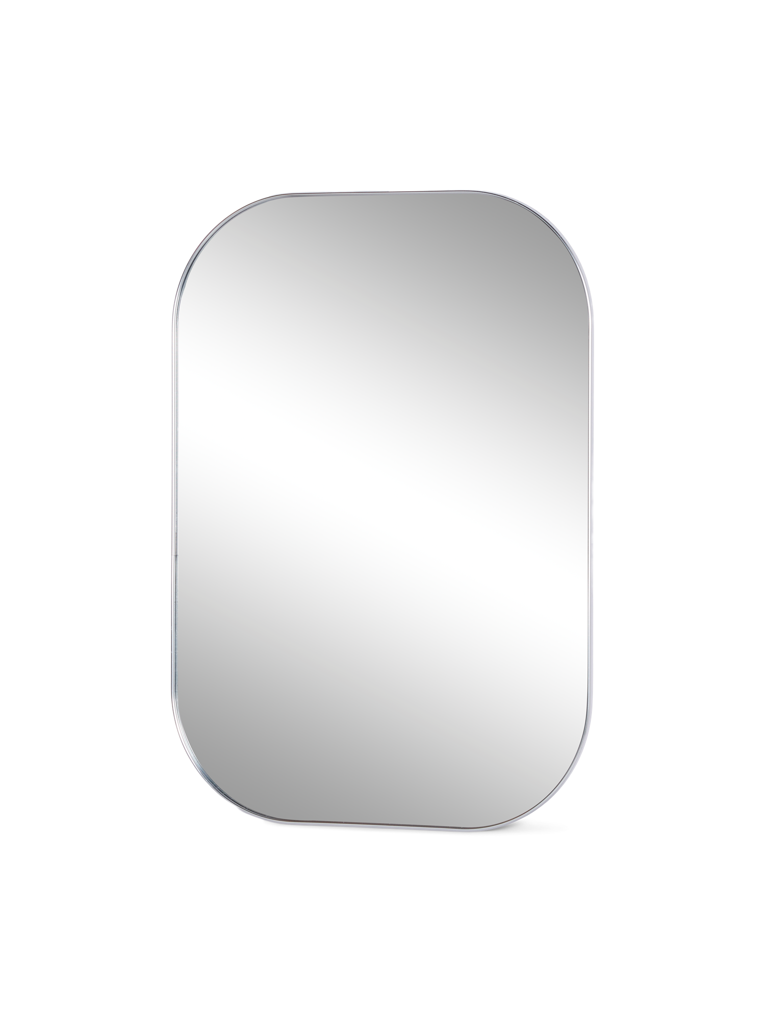 Spejl | Aluminium/glas. 50 x 70 cm. | Silver Grey