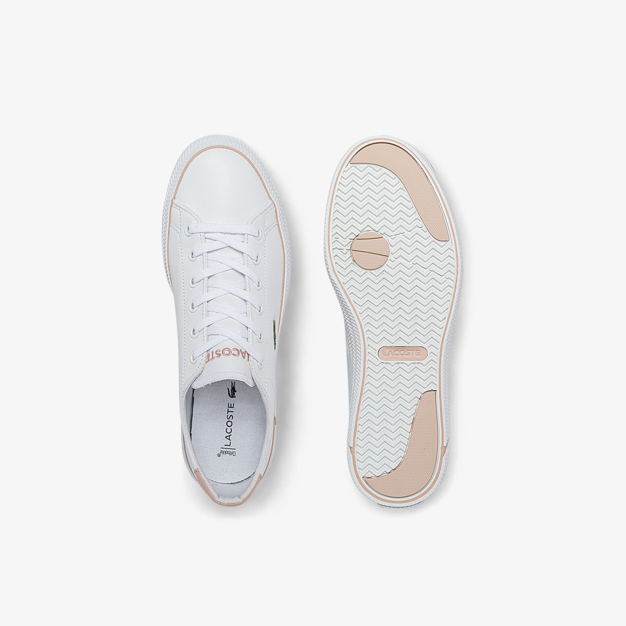 Sneakers Gripshot BL femme en cuir et synthétique Sneakers - Blanc - Lacoste - Femme