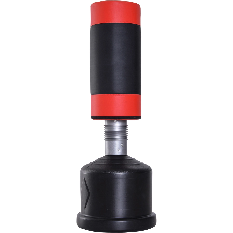 HOMCOM Standboxsack für Box Training schwarz, rot
