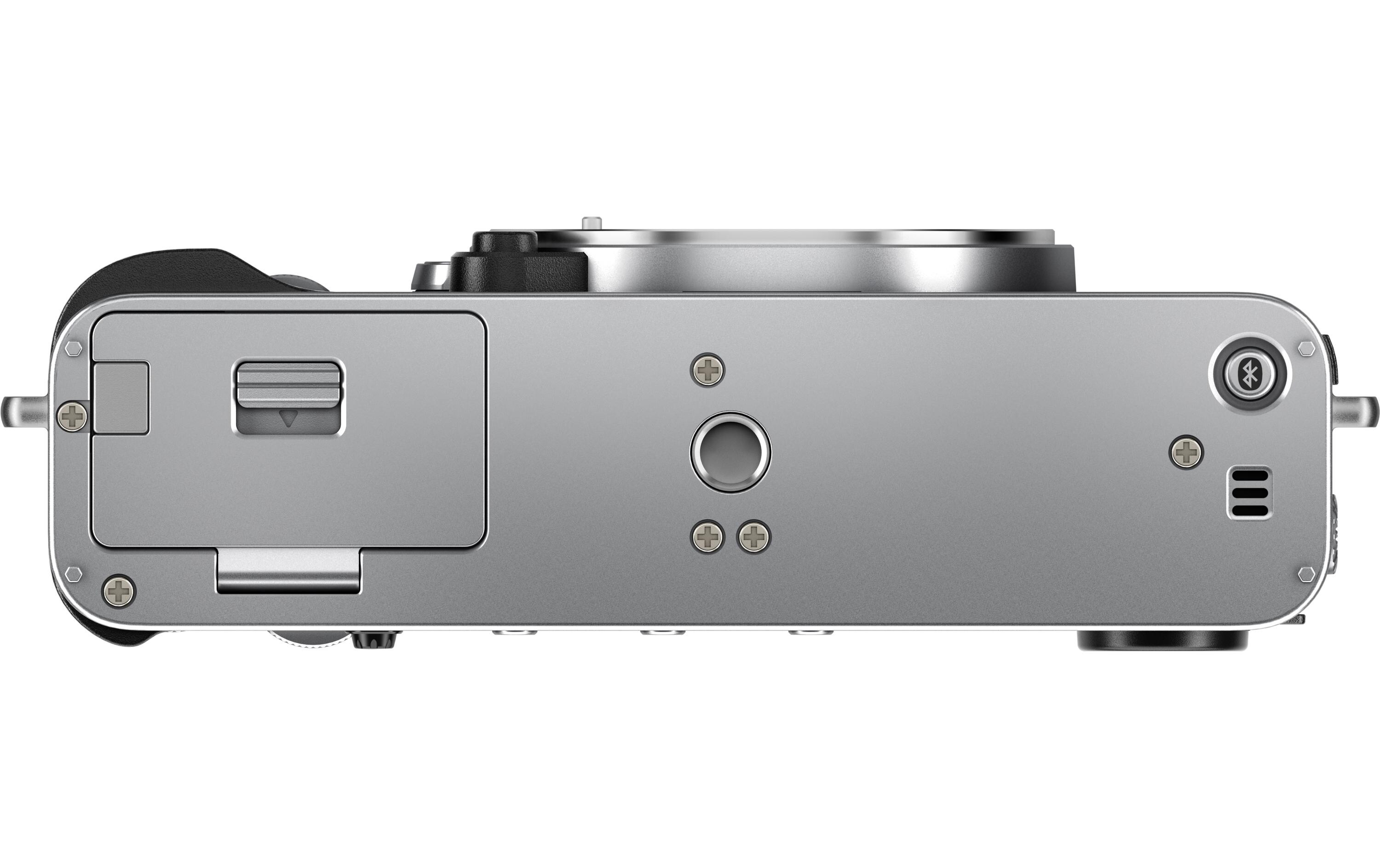 X-E5 Body Silber<br>Spiegellose Digitalkamera mit einem leichten, kompakten Gehäuse