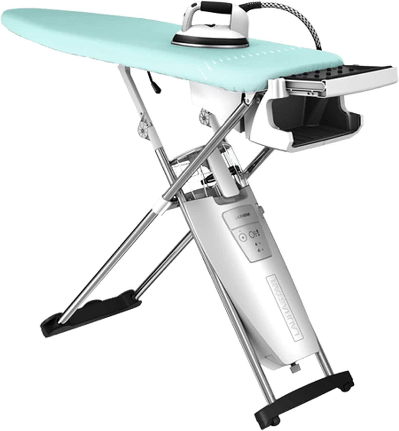 Laurastar S Plus, Hygienische Dampf, Eliminiert 99,9% der Bakterien & Viren, Professionelles Bügeleisen, Aktivbügeltisch, Abnehmbarer Wassertank