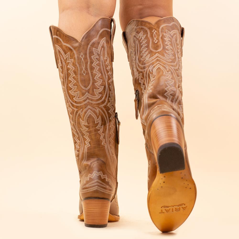 Ariat cowboylaarzen Casanova bruin