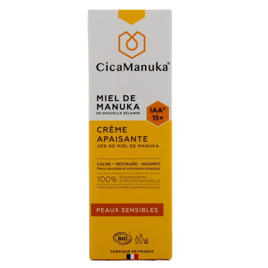 Cicamanuka crème apaisante visage et corps - Peau sensible, atopique