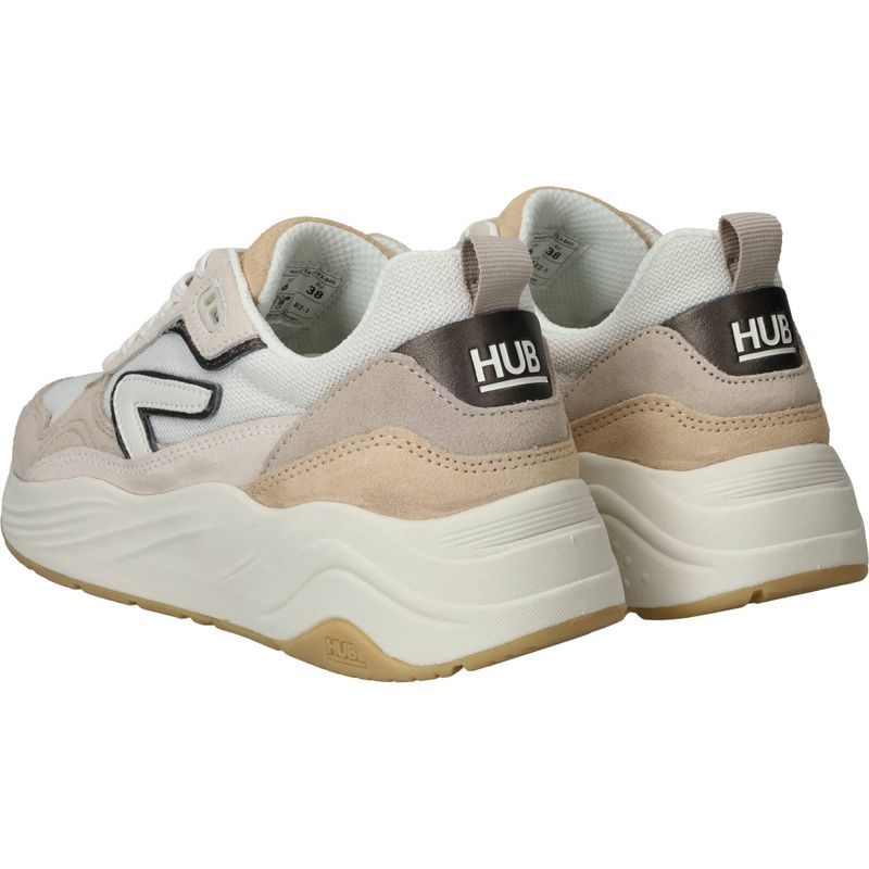HUB Glide S43 Sneakers Beige Dames