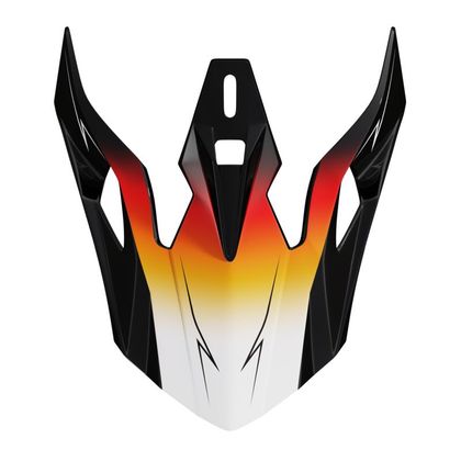 Visière Shot PULSE ENFANT X-TREM ORANGE RED GLOSSY - Orange / Rouge