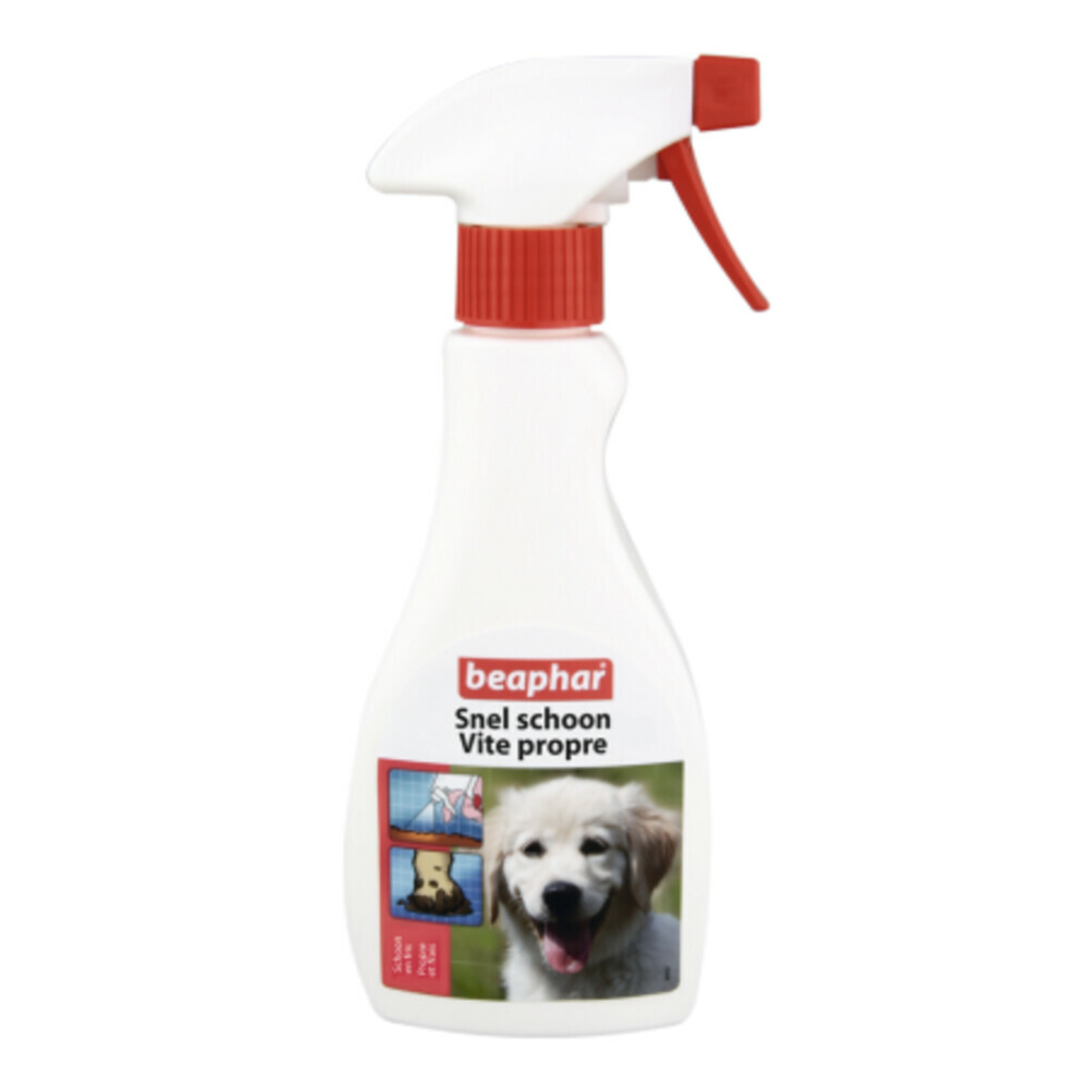 6x Beaphar Snel Schoon Spray Spray250 ml