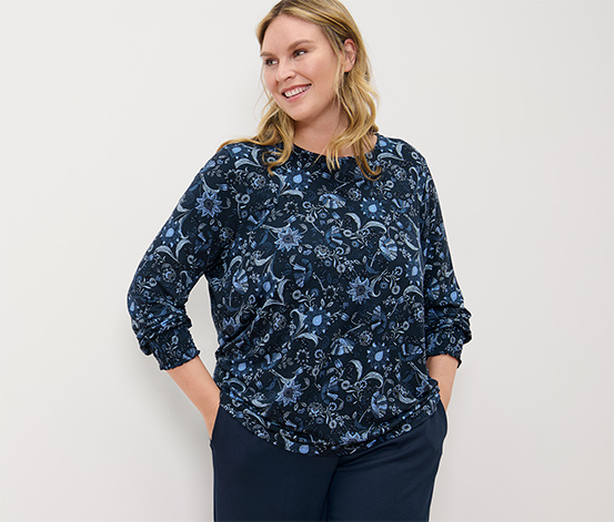 Bedrucktes Blusenshirt
