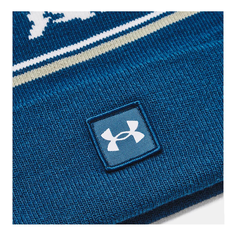 Under Armour HALFTIME POM - Bonnet Homme bleu